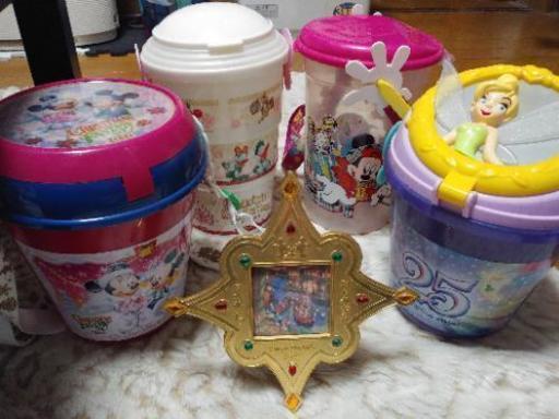 (取引中)ディズニー♥ポップコーンバケットセット＆フォトフレーム