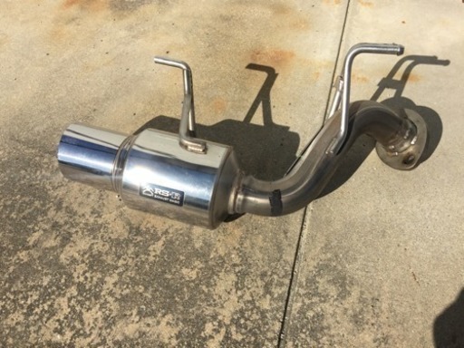 ゼストスパーク RSRマフラー