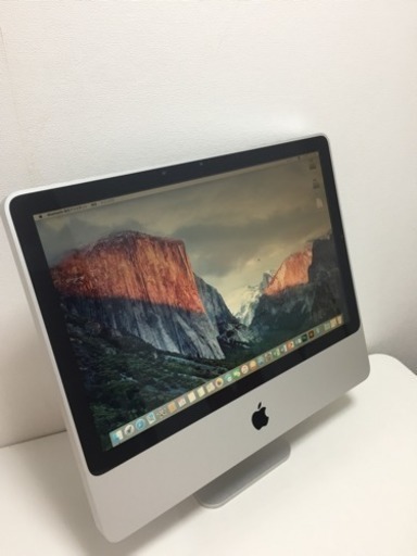 【L5610】極 ★良好★ サポート充実! 初心者OK! アップル A877 Apple iMac Core 2.0GHz 4GB 250GB 無線有線 Office2016 photoshop 一体型 デスクトップ PC パソコン