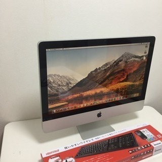 【L5762】極 ★良好★ サポート充実! 初心者OK! アップル A1311 Apple iMac Corei3 3.06GHz 4GB 500GB 無線有線 Office2016 photoshop 一体型 デスクトップ PC パソコンの画像