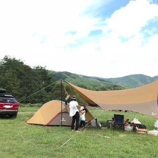 服部緑地で親子テニス！