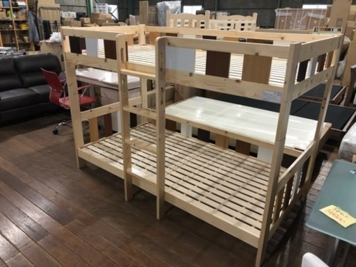 激安！2段ベッド！ちょい訳あり！通常新品価格39800円ヲ15180円！引取り価格！