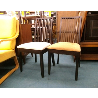 札幌【シャビーな2人掛けダイニングセット】幅80cm コンパクト