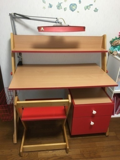 お値下げ！アクタス ACTUS 学習机 勉強机 イス