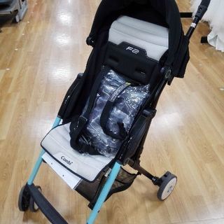 コンビ F2 水色 カバー付 軽量【ブックオフ409号川崎港町店】