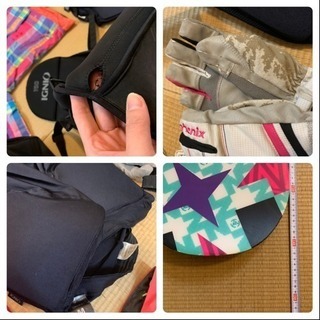 スノーボード用品一式の画像