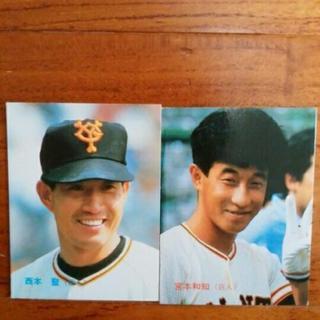 カルビーベースボールカード8枚&アルバムの画像