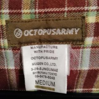 OCTOPUS ARMY チェックシャツの画像