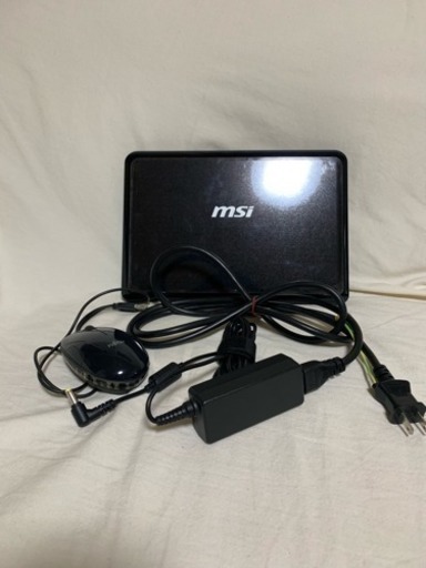 ノートパソコン MSI U135DX  Windows 7