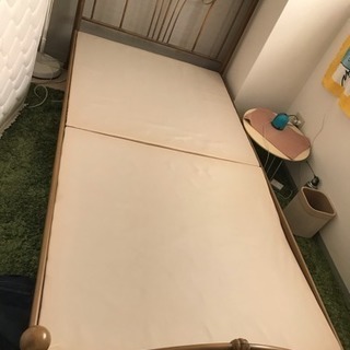 シングルベッド(マットレス付き)お譲りします！の画像