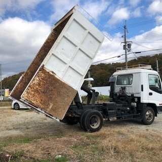 ◆いすゞ◆フォワード◆４ｔ深ダンプ◆10立米◆車検あり！乗って帰れます◆の画像