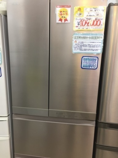 【値下げしました】2016年製 東芝 508L 冷蔵庫 GR-J510FC 500L超 キズ有 25-03