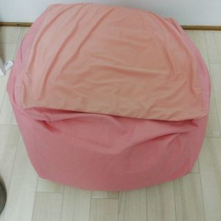 100円！カバーが洗えるビーズソファ人を駄目にするクッションの画像