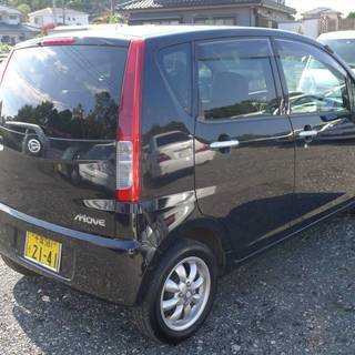 人気の軽自動車！ムーブ！車検３１年７月＊社外ナビ＊ワンセグ＊DVD＊CD＊スマートキー＊シートカバー＊装備充実♪の画像