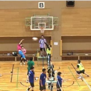 男女混合 4人制 ソフトバレーボール