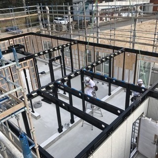 ハウスメーカーの建方募集☆月給25万円〜☆の画像