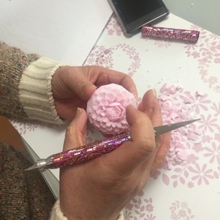 自分と向き合い 自分らしさを見つける時間。ソープカービング教室の画像