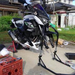 バイク整備仲間
