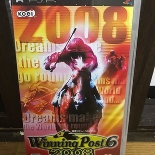 PSPソフト ウイニングポスト6 2008