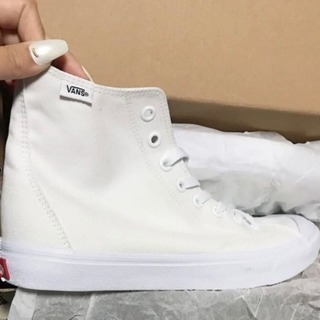 値下げ！VANS☆バンズ☆WHITE☆ホワイト☆28.5cm 新品未使用の画像