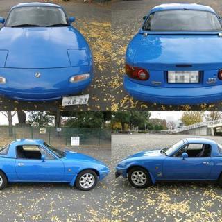 マリナブルー★ロードスター★NA6★ハードトップ★フルオリジナル★車検長いの画像