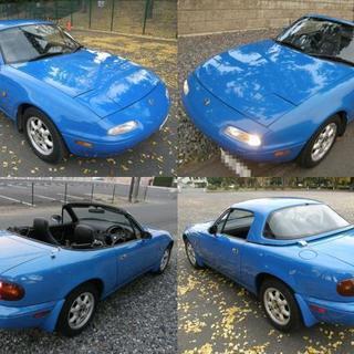 マリナブルー★ロードスター★NA6★ハードトップ★フルオリジナル★車検長いの画像