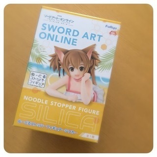 ぬーどる ストッパー フィギュア ソードアート シリカ カップ麺