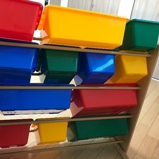 おもちゃ箱 収納ボックスの画像
