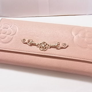クレイサス 長財布 ピンク 