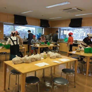 【温泉入浴券付き】田舎みそ作り【湯来交流体験センター】の画像