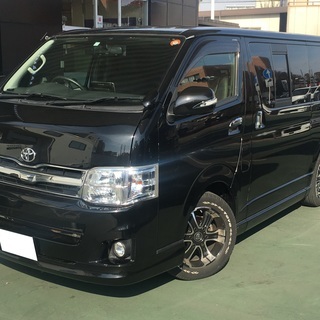 ハイエース　ｽｰﾊﾟｰGL　ディーゼル　4WD　社外エアロ　ﾌﾘ...