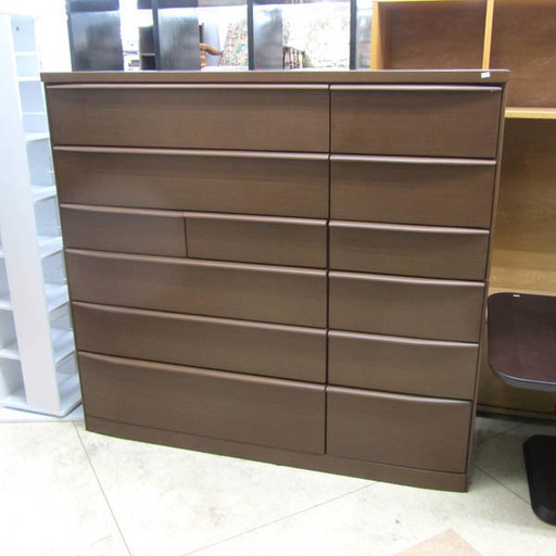 大型チェスト ワイドチェスト 衣装たんす タンス 幅1495mm