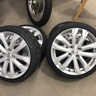 SWIFT RS後期純正アルミ軽カー流用の画像