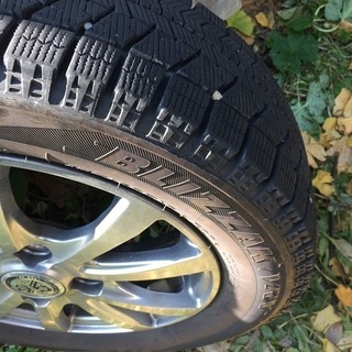 値下げ！！中古　155/65R13 BLIZZAK　NRX　スタッドレスタイヤ　ホイールセット４本の画像
