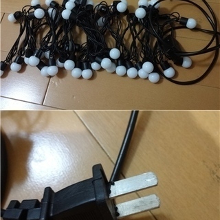 ★未使用★イルミネーション 50球 LED クリスマス ミックス色 カラフル Xmas Christmas X'masハロウィン 装飾電飾 赤白青黄色電球色 ライト light illumination 飾り ツリーの画像