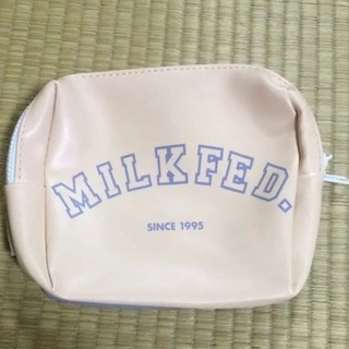 ミルクフェド♡ダブルZIPポーチ