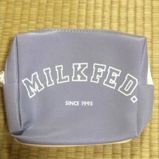 ミルクフェド♡ダブルZIPポーチの画像