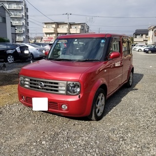 キューブキュービックＳＸリミテッド　車検31年7月　実走行42,000ｋｍ　純正２ＤＩＮナビ＆フルセグＴＶ　７人乗り　純正15ＡＷ　キセノンの画像