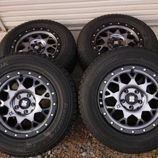 スタッドレスタイヤ＆アルミホイール4本セット 215/70R16 中古