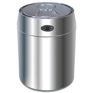 缶型 センサー式ダストボックス シルバー  容量1.5リットル　【新品未開封】　ゴミ箱の画像