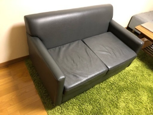 Flannnel Sofa Milk 2人掛け グレー フランネルソファ