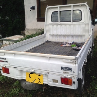 ★ハイゼットトラック4WD・85000km、平成11年・車検無し、部品取りの場合は廃車します。の画像