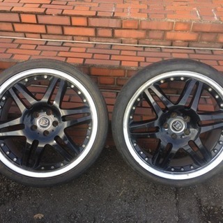 ブラバス値下げ20インチホイールタイヤ245 35 ZR20 4...