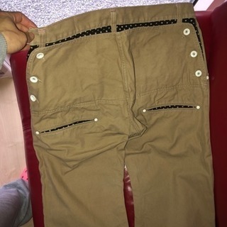 チノパン太め「値下げしました」の画像