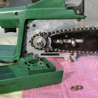 動作品★新ダイワ工業 電気チェーンソー ペッカー A10の画像