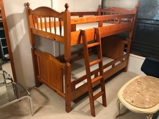 サマーセール開催❗️木製2段ベッド　＃家具