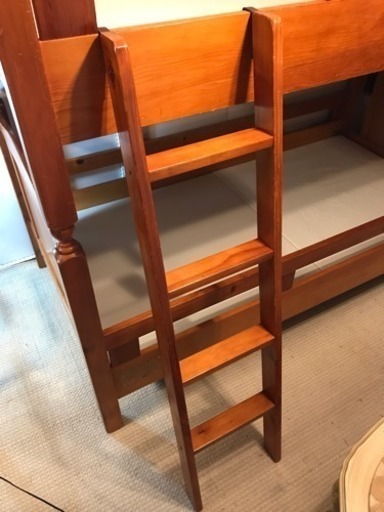 サマーセール開催❗️木製2段ベッド　＃家具