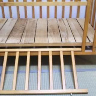 【お取引中】ベビーベッド　大和屋　リアンの画像