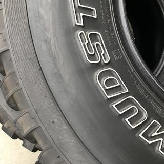 宮城発 バリ 33×12.50R15LT MUDSTAR マッドタイヤ ランクルなど