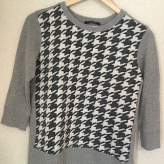 【お値下げ！】千鳥柄トップス